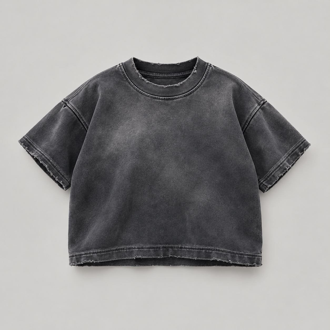 The Studio Tee in Carbon, illustrative design concept